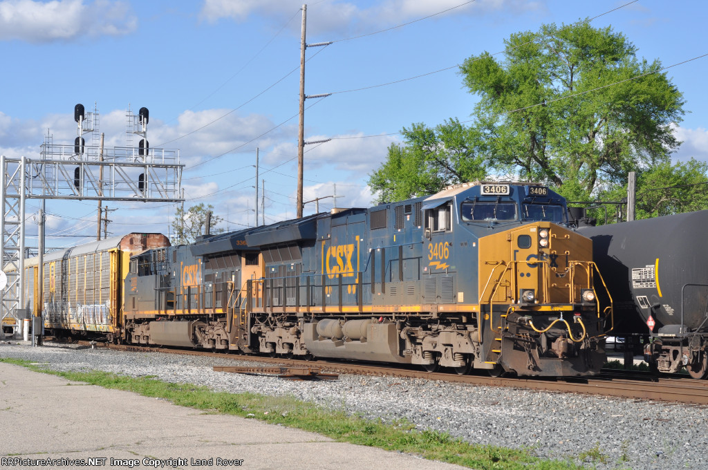 CSXT 3406 South 